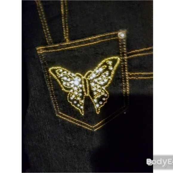 Sexis Pompis Butterfly Capris Size 16 - Picture 5 of 8